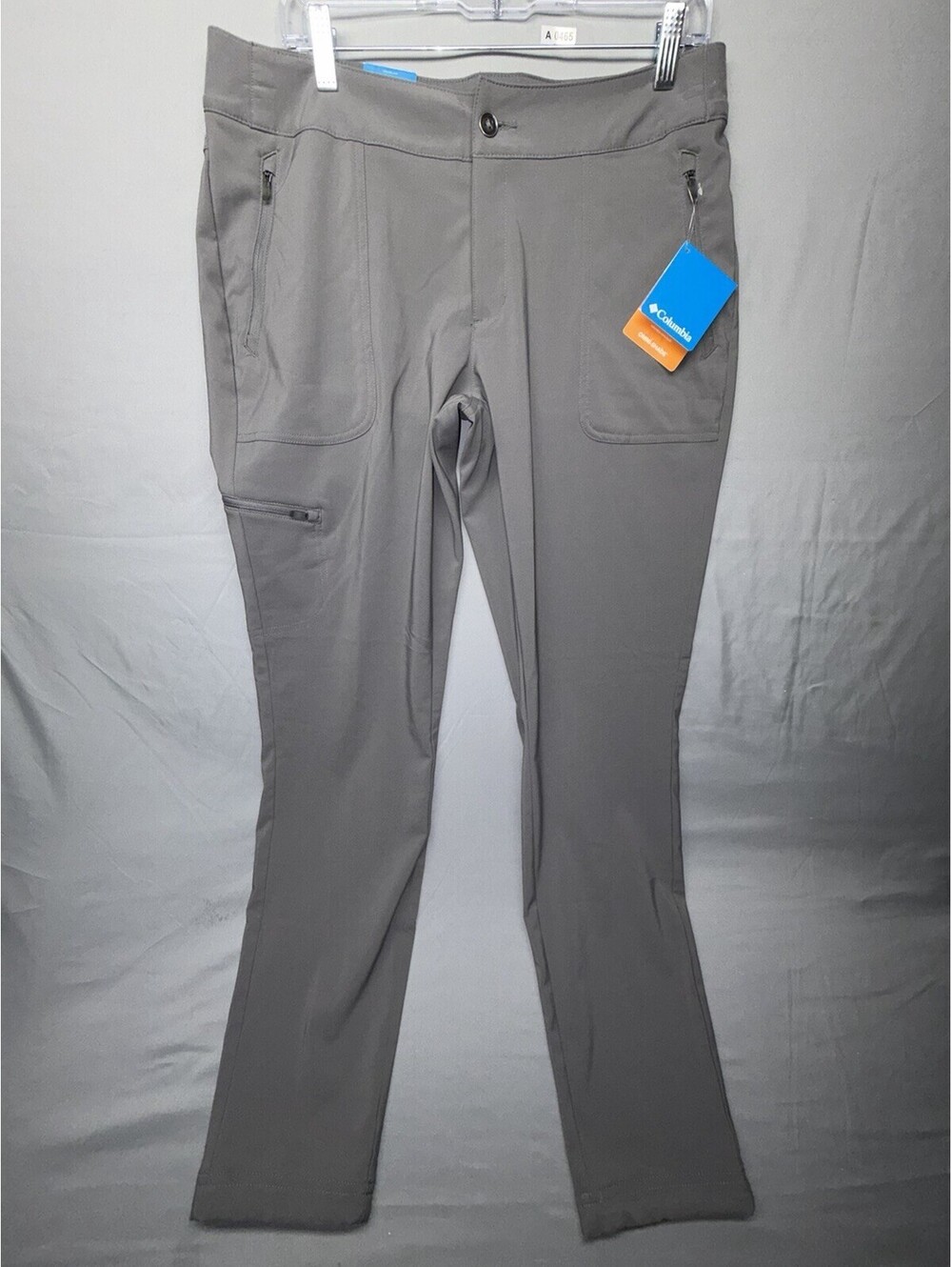 Columbia Savanna Hill Pants - Womens Size 12 - Gray - Omni Shade - NWT ($60 MSRP